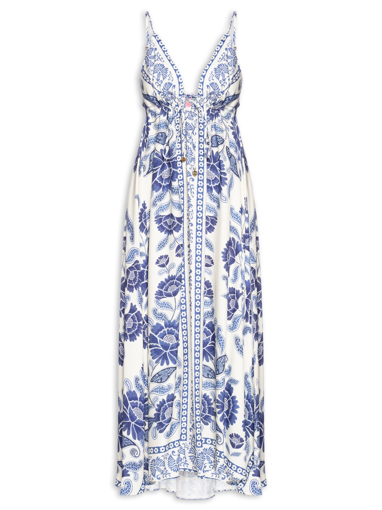 Vestido Midi Valentina - Branco