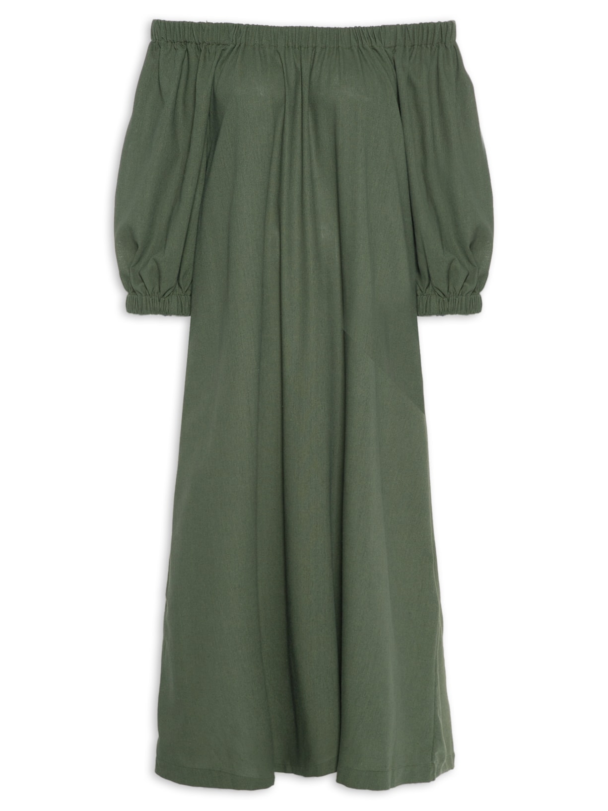 Vestido Midi - Verde