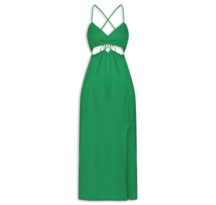 Vestido Midi - Verde