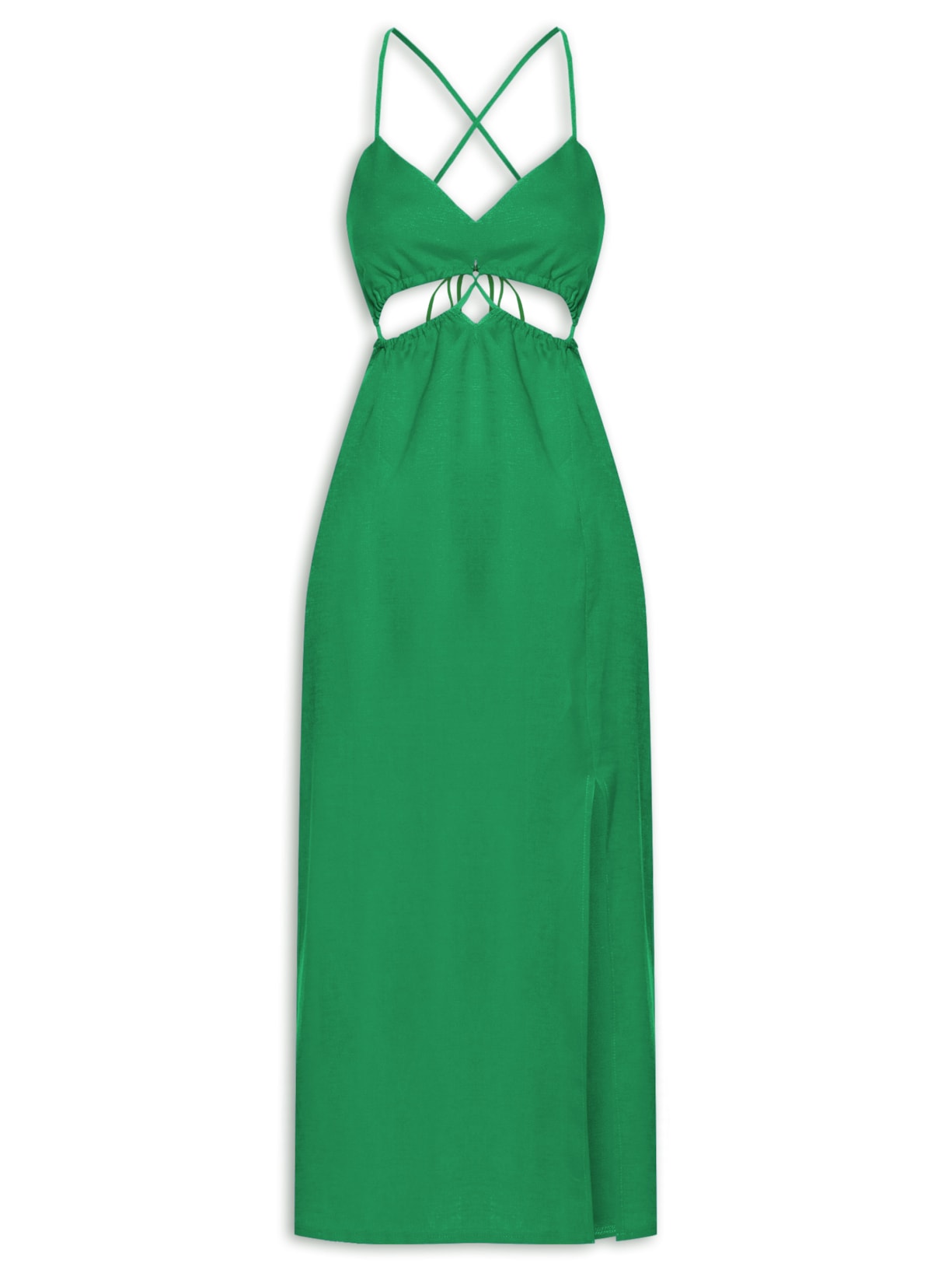 Vestido Midi - Verde