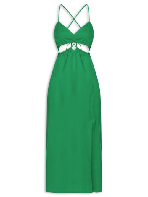Vestido Midi - Verde
