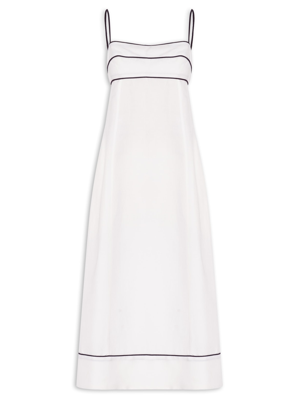 Vestido Midi Vivos Pb - Branco