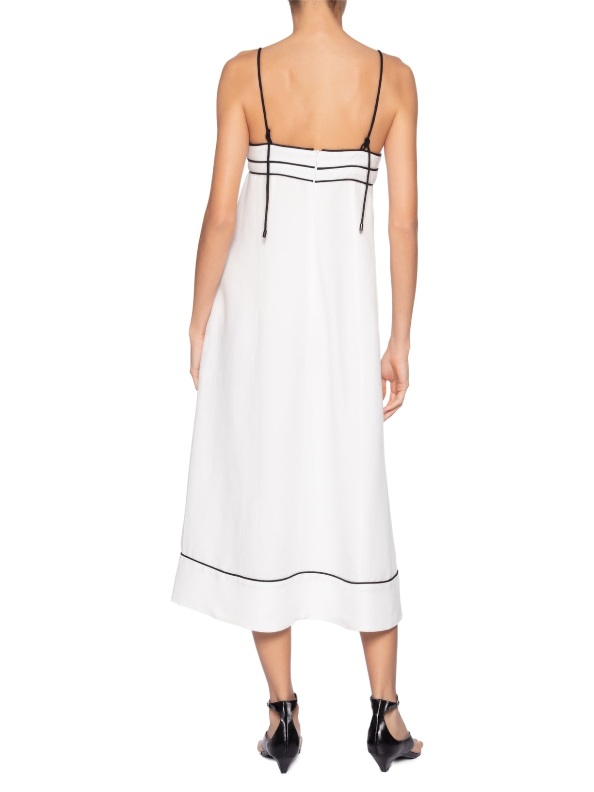 Vestido Midi Vivos Pb Branco Animale