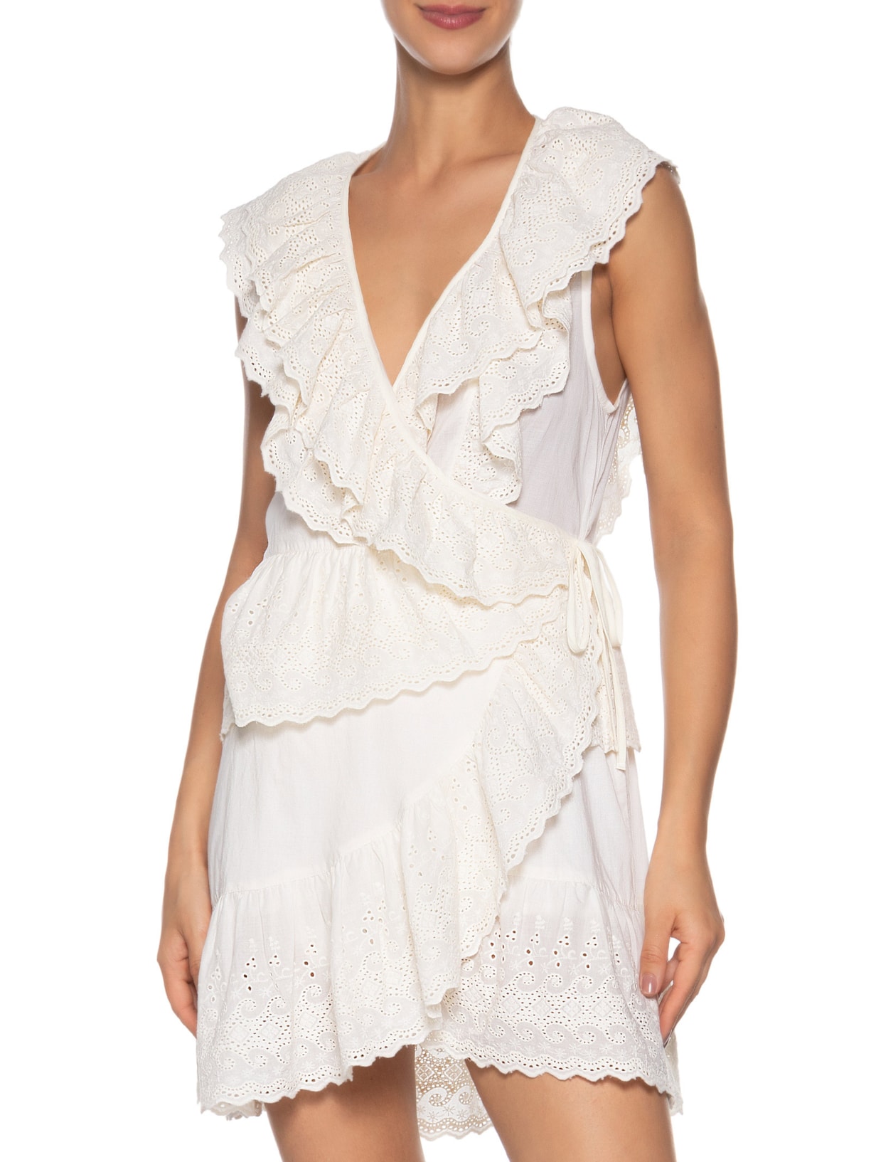 Vestido Milan Curto Branco Bo.bô