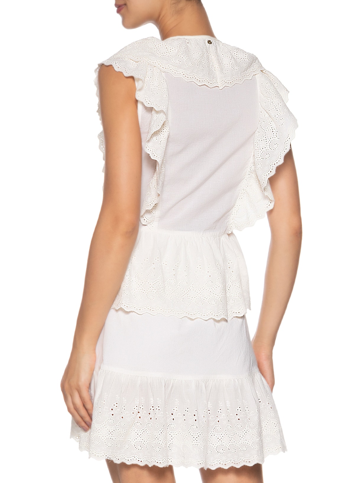 Vestido Milan Curto Branco Bo.bô