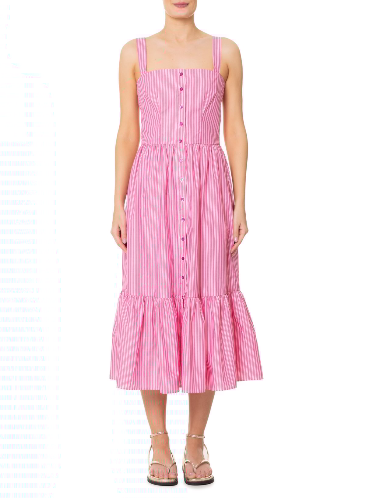 Vestido Minerva Rosa  Le Lis