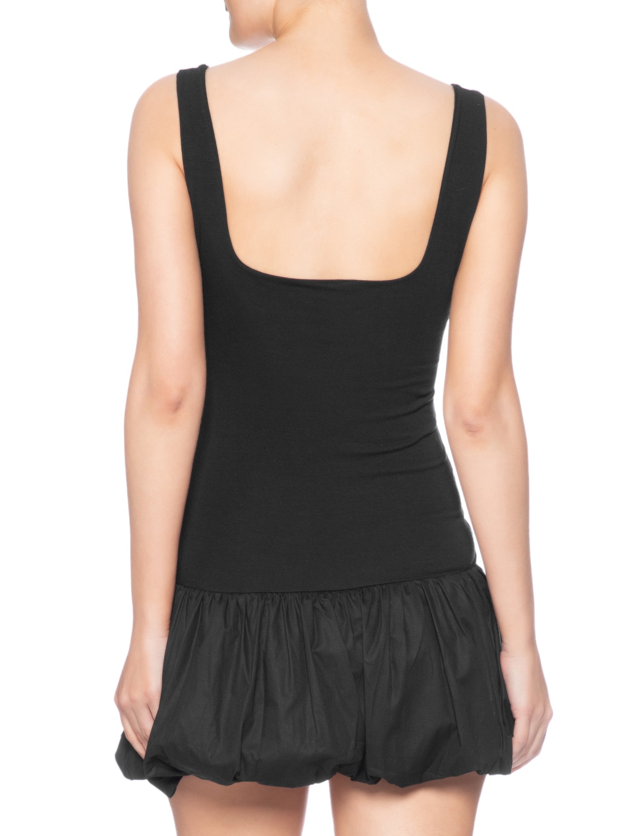 Vestido Mini Balonê Preto Farm