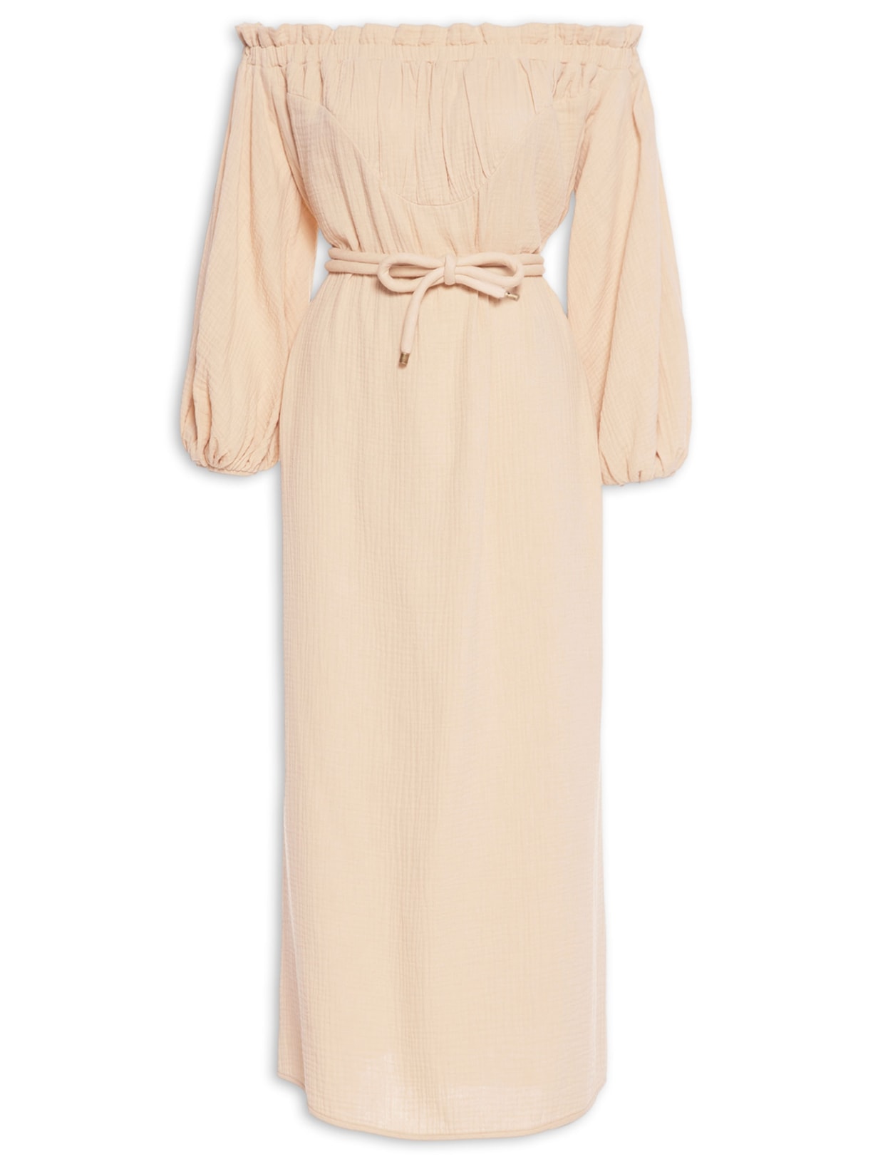 Vestido Mini Dress Gaze Iansã - Bege