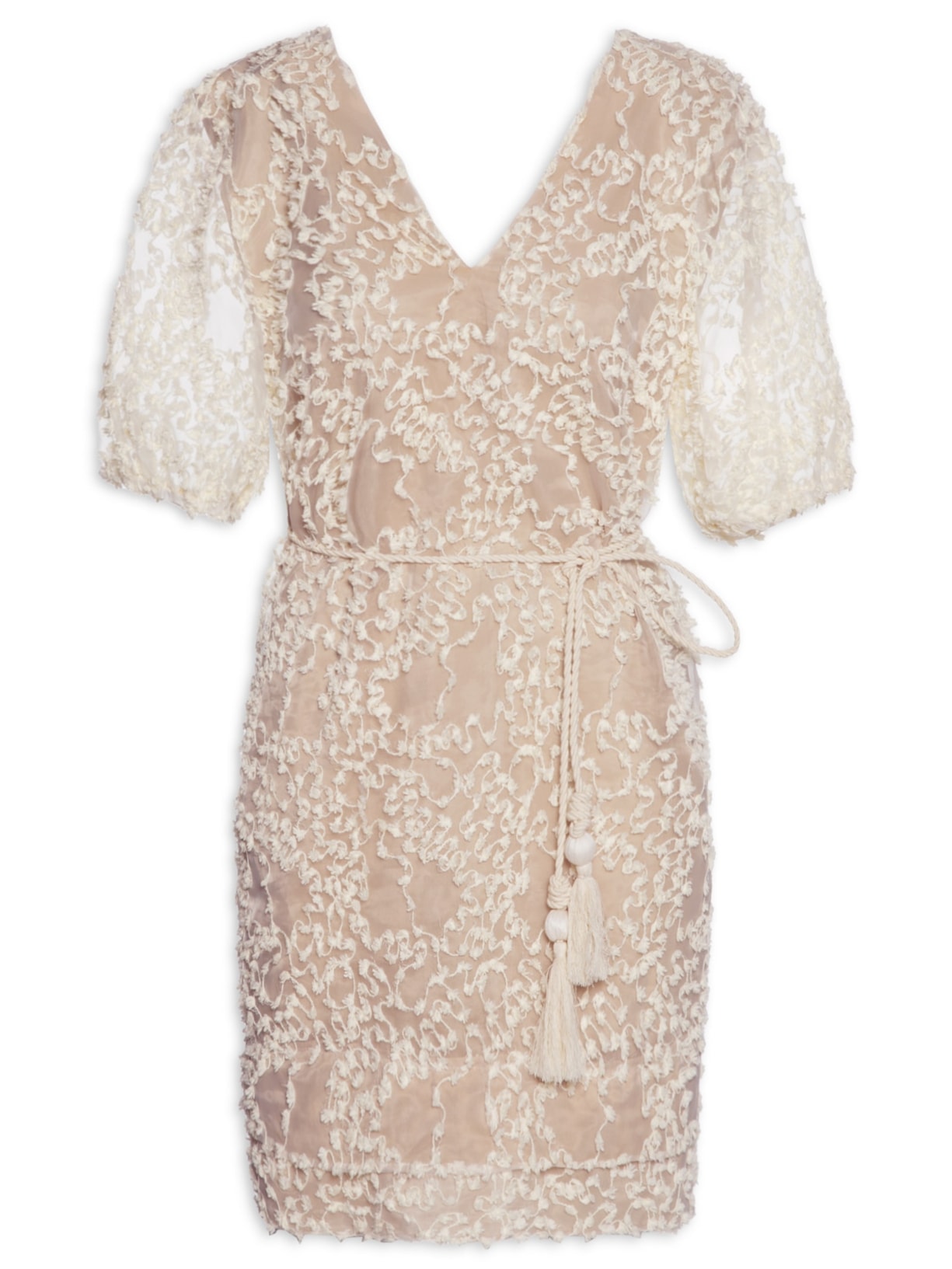 Vestido Mini Joy - Off White