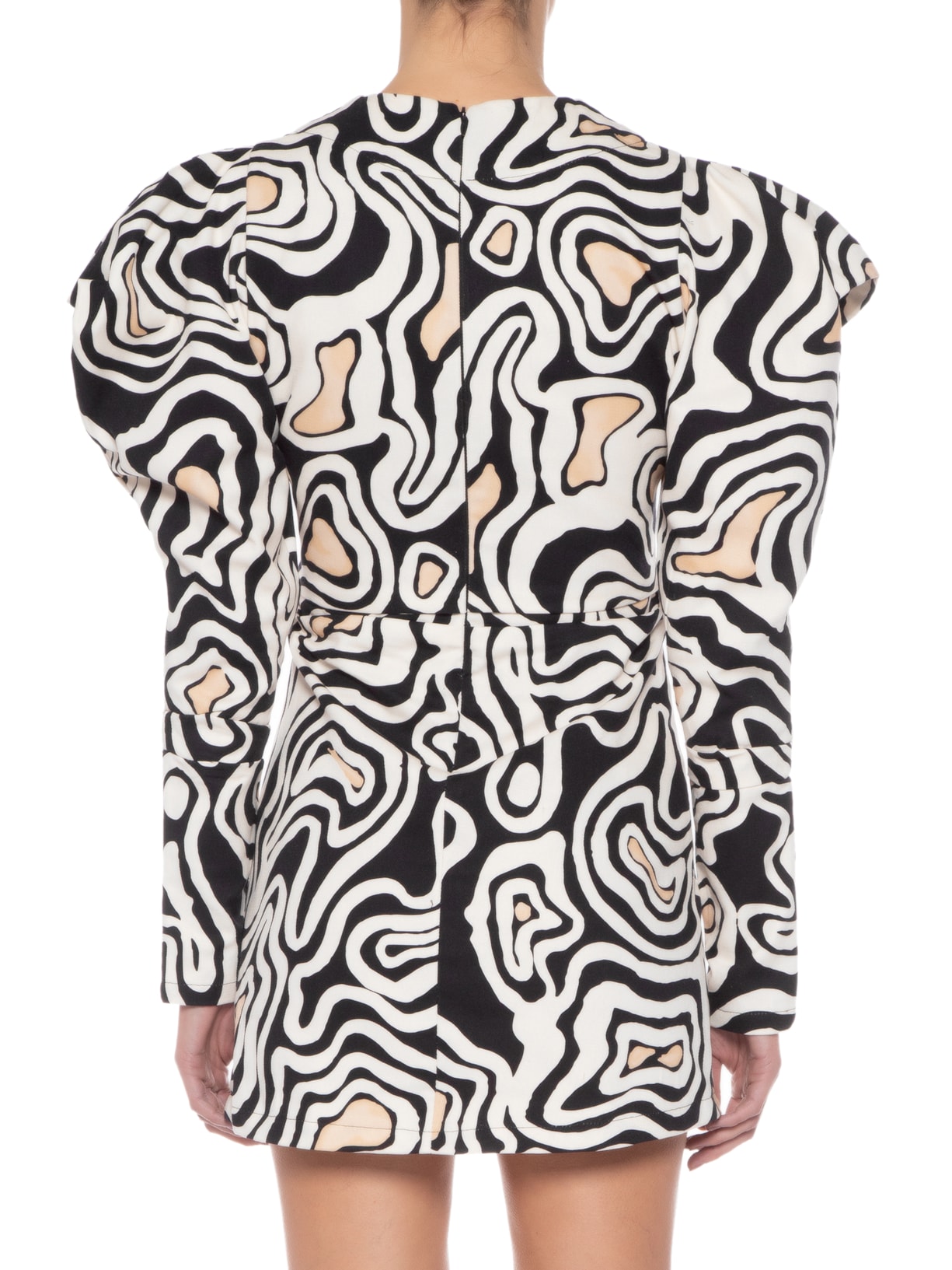 Vestido Mini Lince Preto Lo De Lui