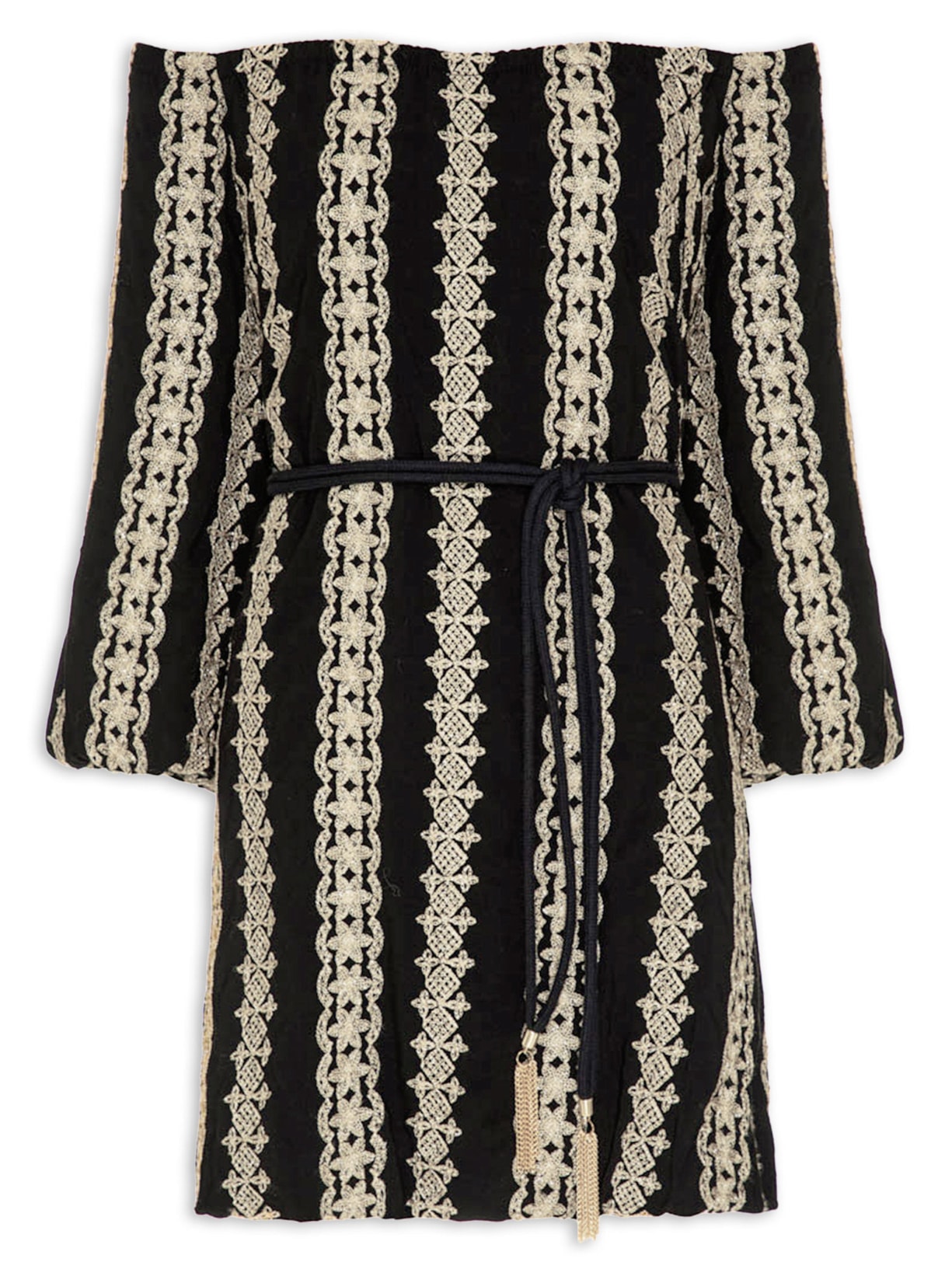 Vestido Mini Manish - Preto