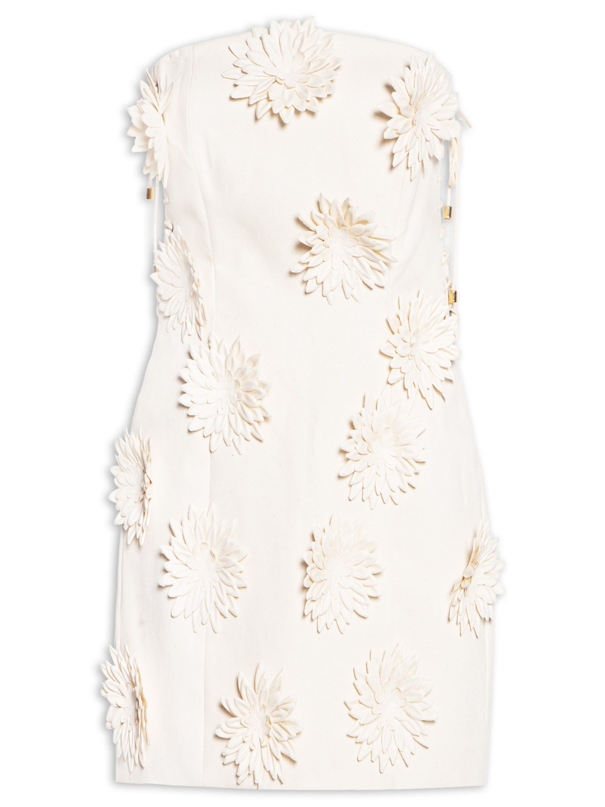 Vestido Mini Mimosa - Bege