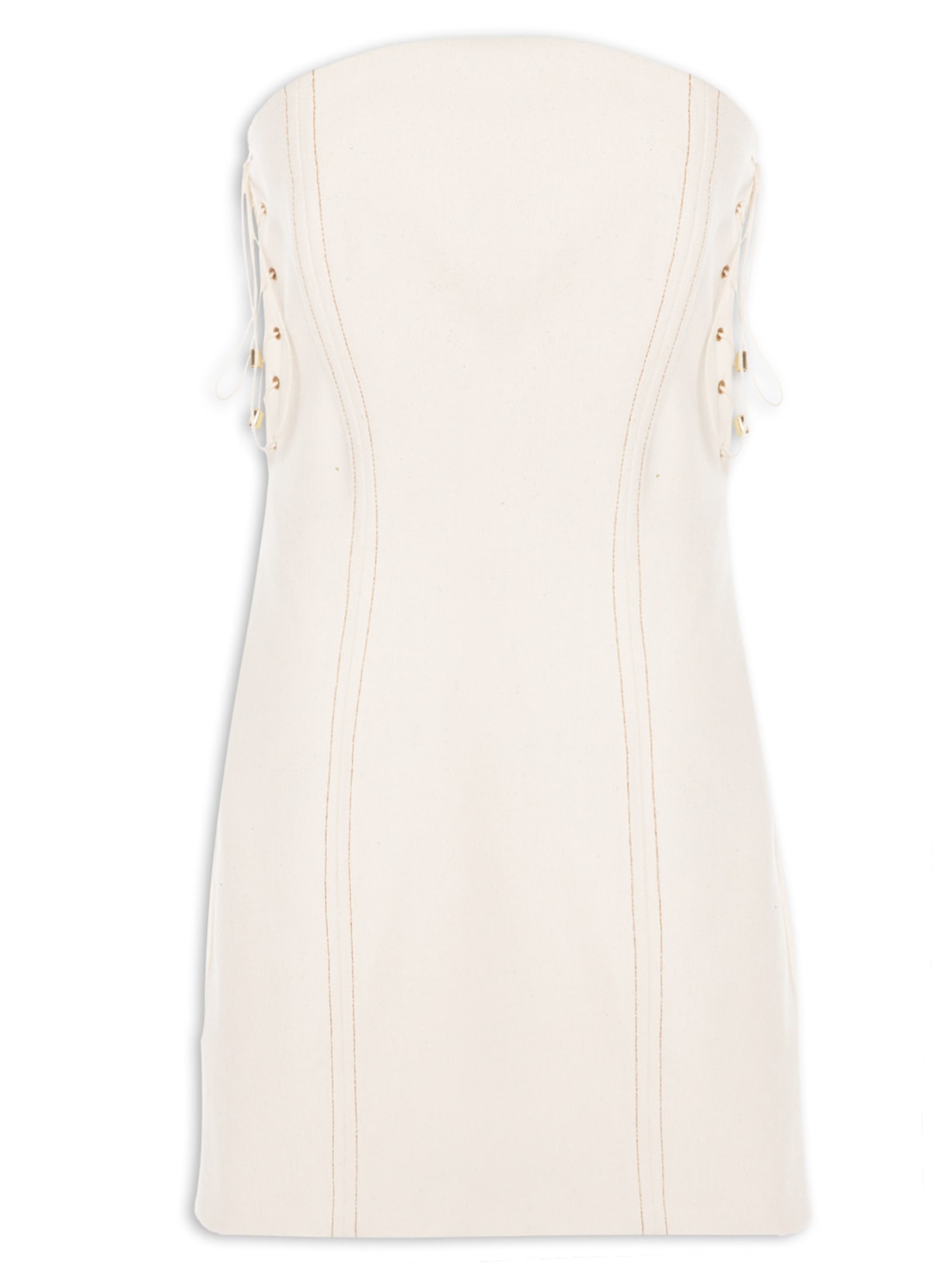 Vestido Mini Nise - Off White