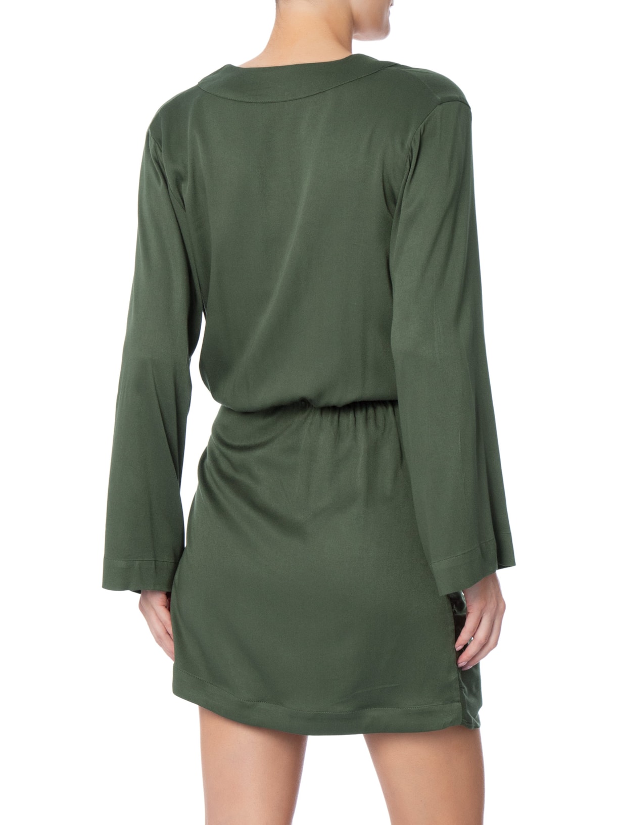 Vestido Mini Pareo Verde Farm