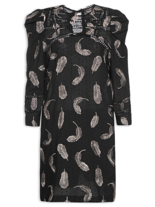 Vestido Mini Piuna - Preto