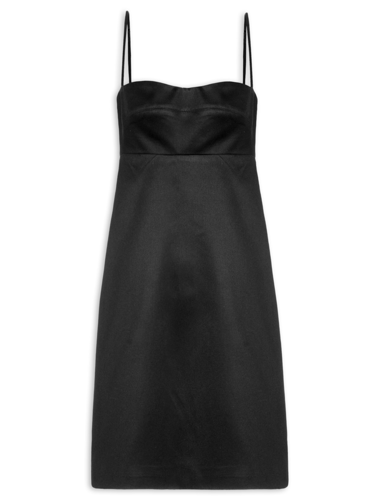 Vestido Mini Poema Preto Aluf