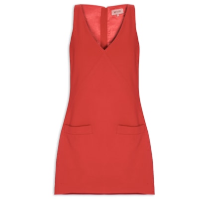 Vestido Mini Quant V26 - Vermelho