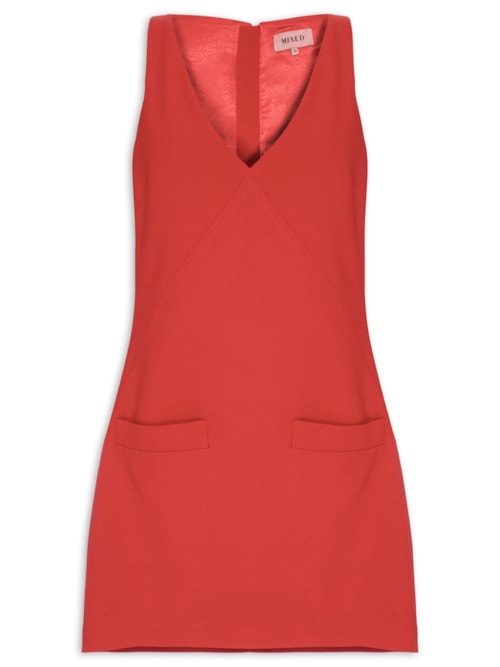Vestido Mini Quant V26 - Vermelho