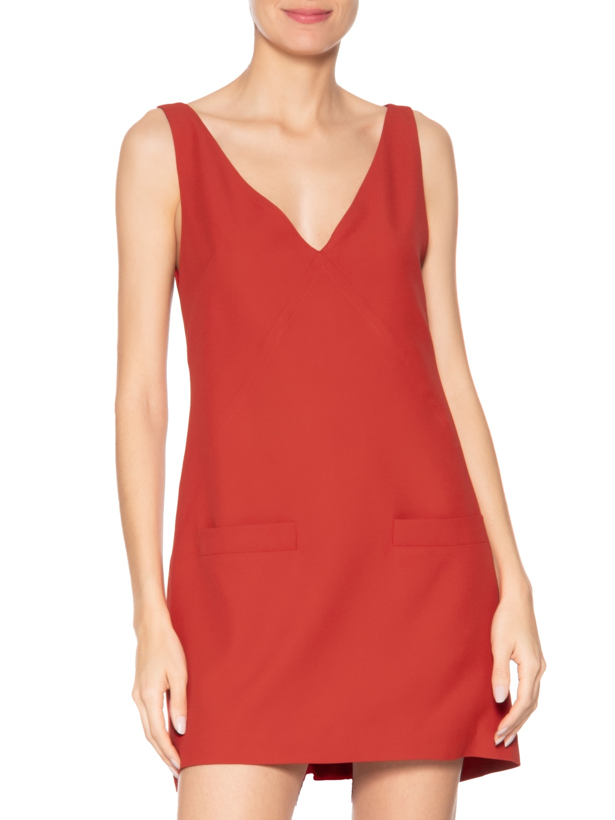 Vestido Mini Quant V26 Vermelho Mixed