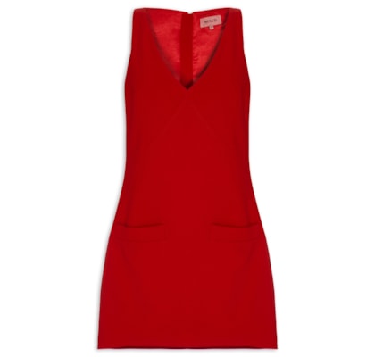 Vestido Mini Quant V26 - Vermelho