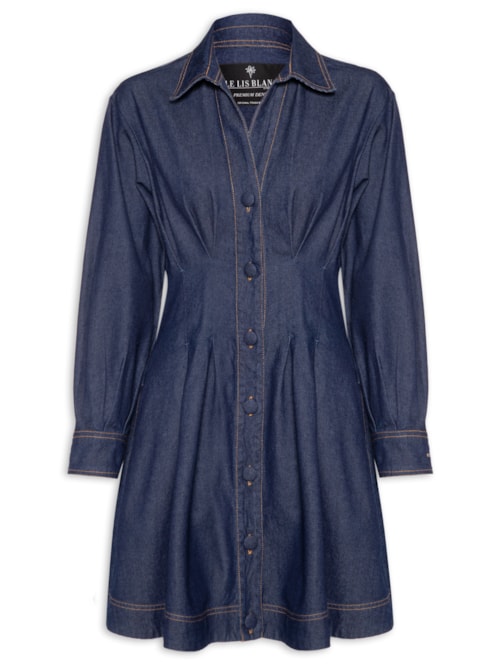Vestido Mini Raquel - Azul