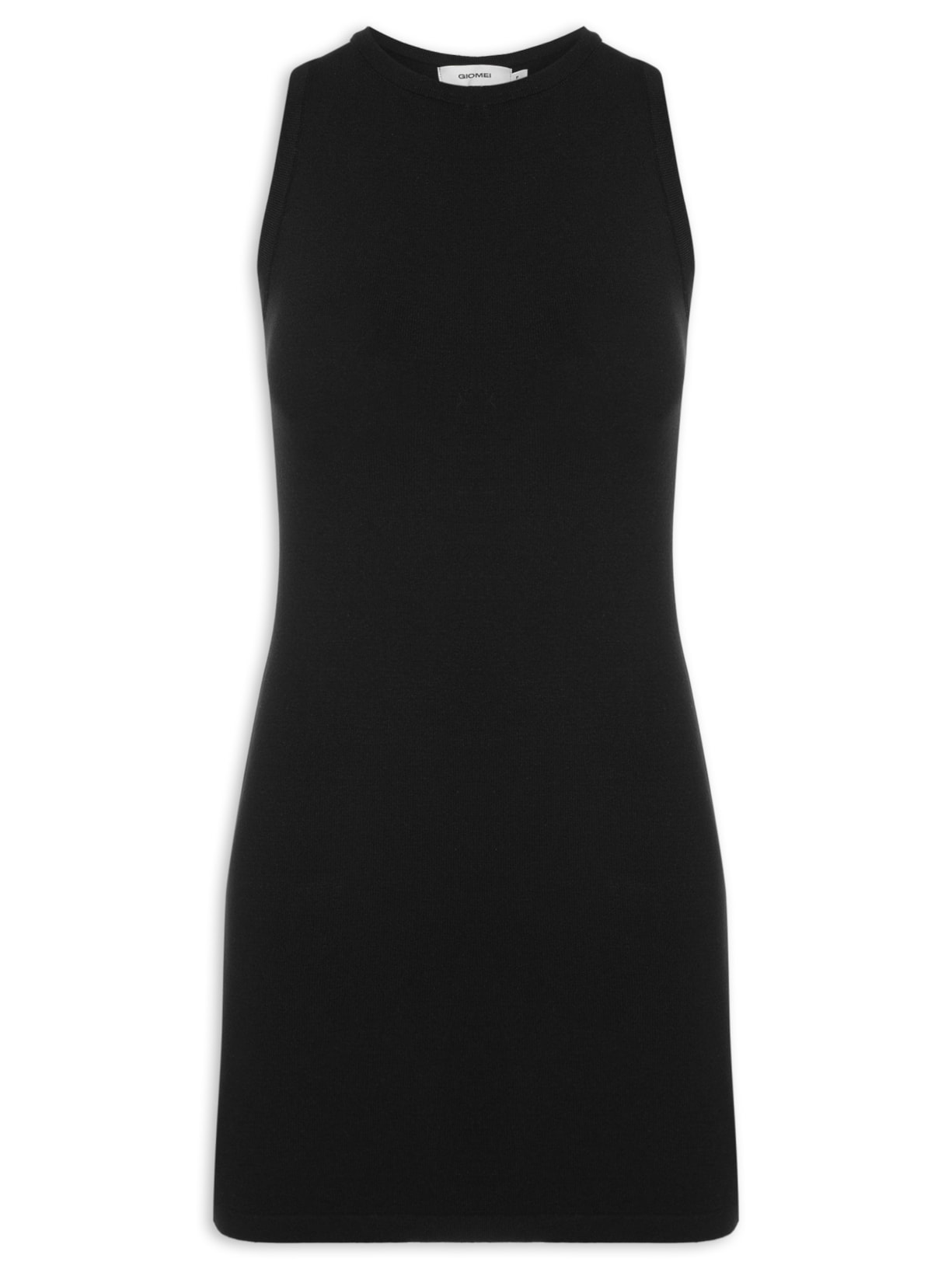 Vestido Mini Tricot - Preto