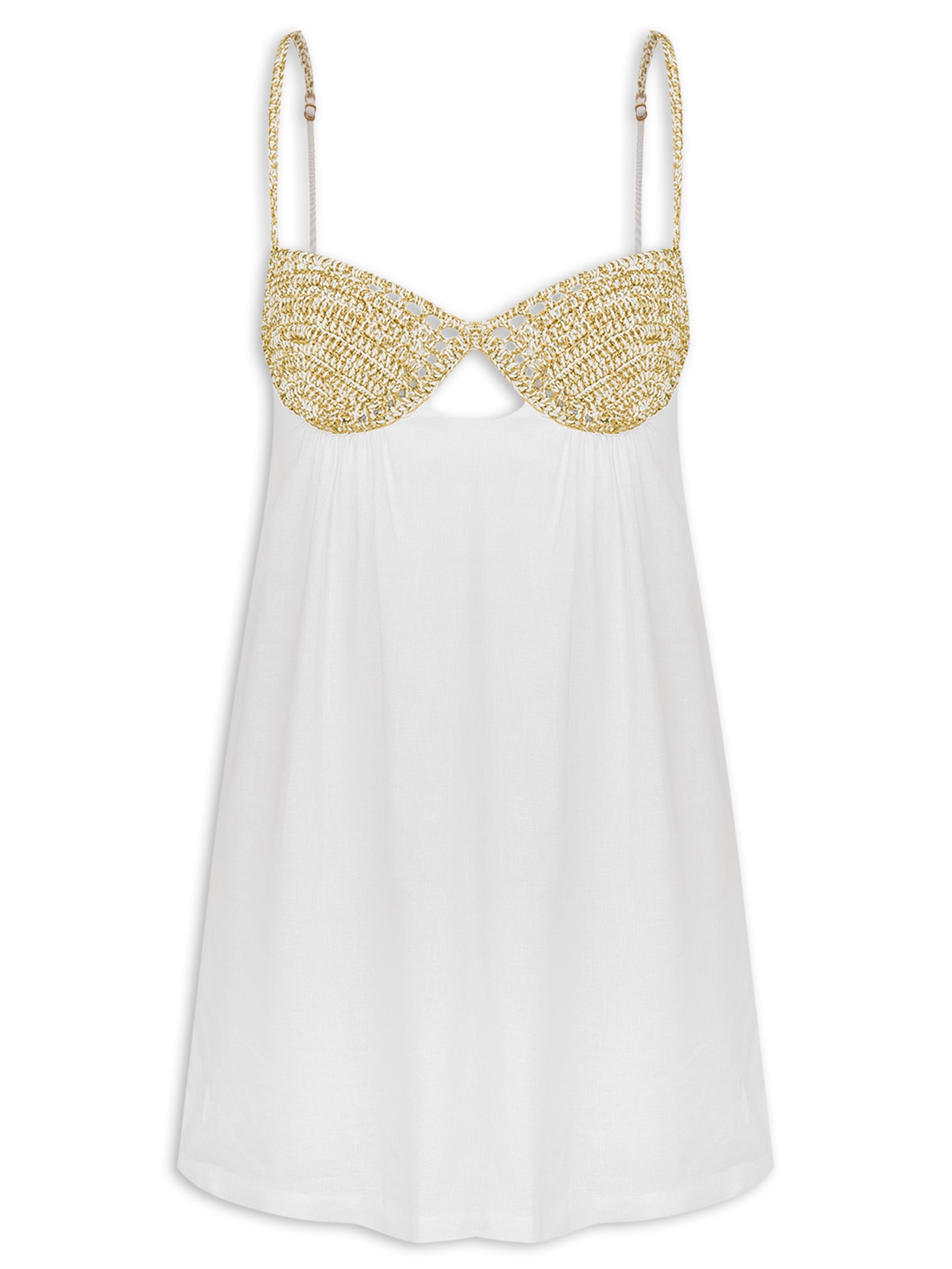 Vestido Mini Willow - Vix - Branco