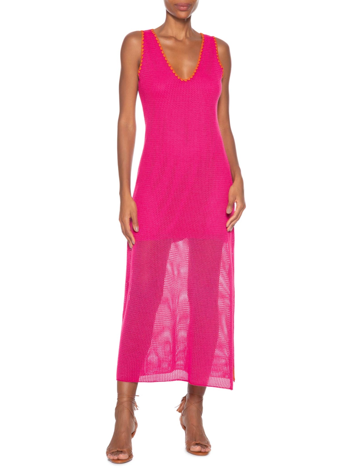 Vestido Mirian Bicolor Rosa Le Lis