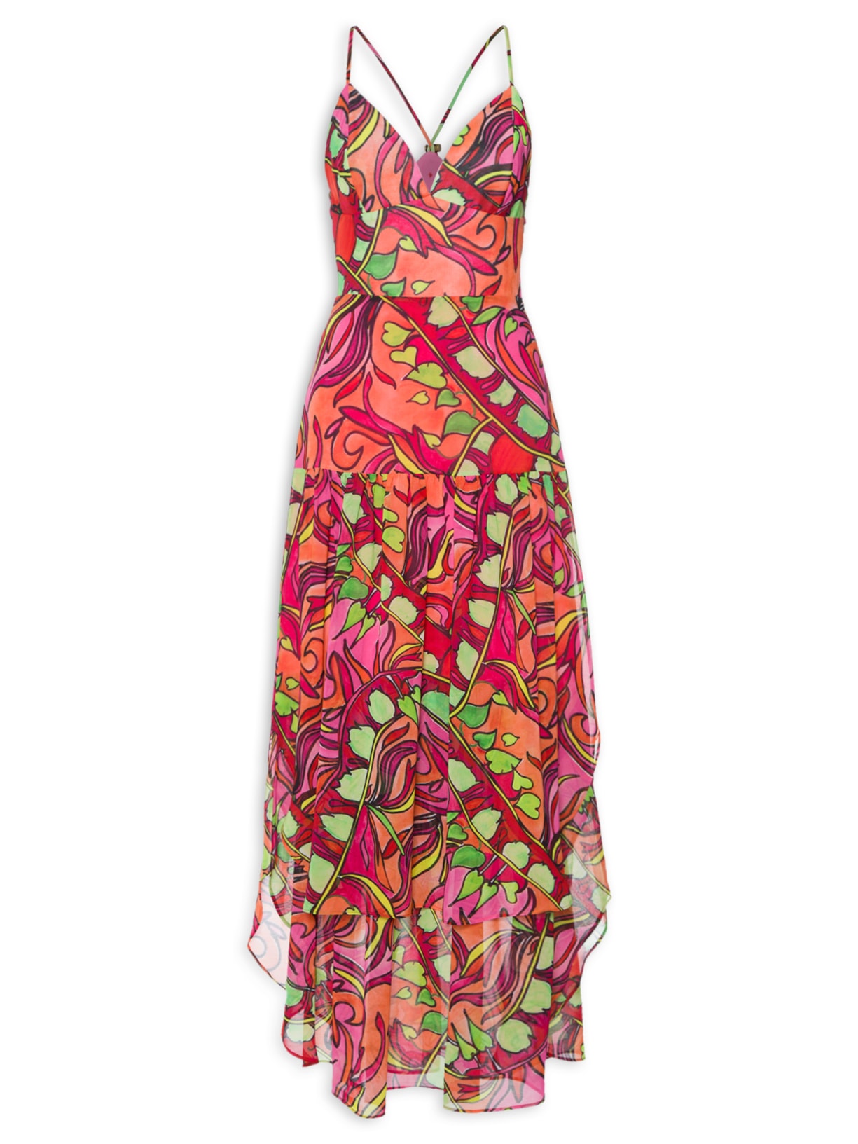 Vestido Mirna - Laranja