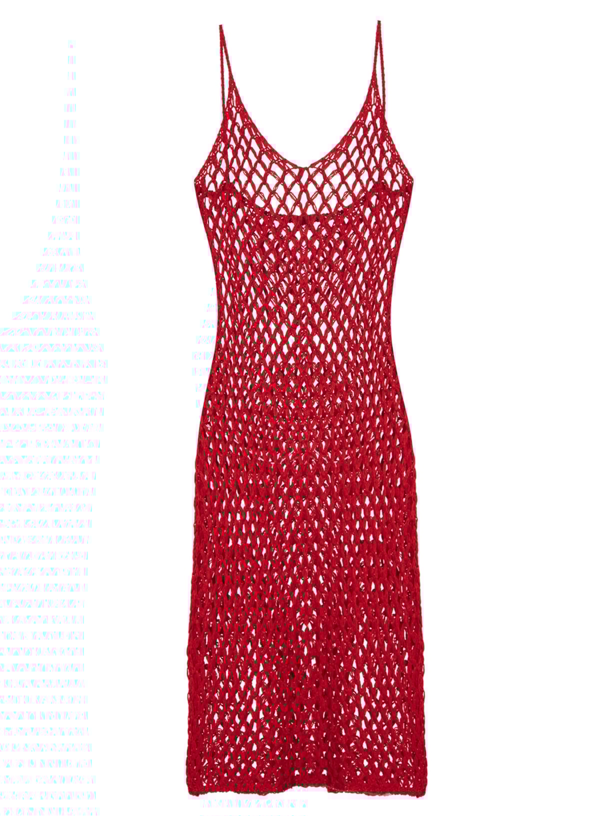 Vestido Moana Tricot - Vermelho