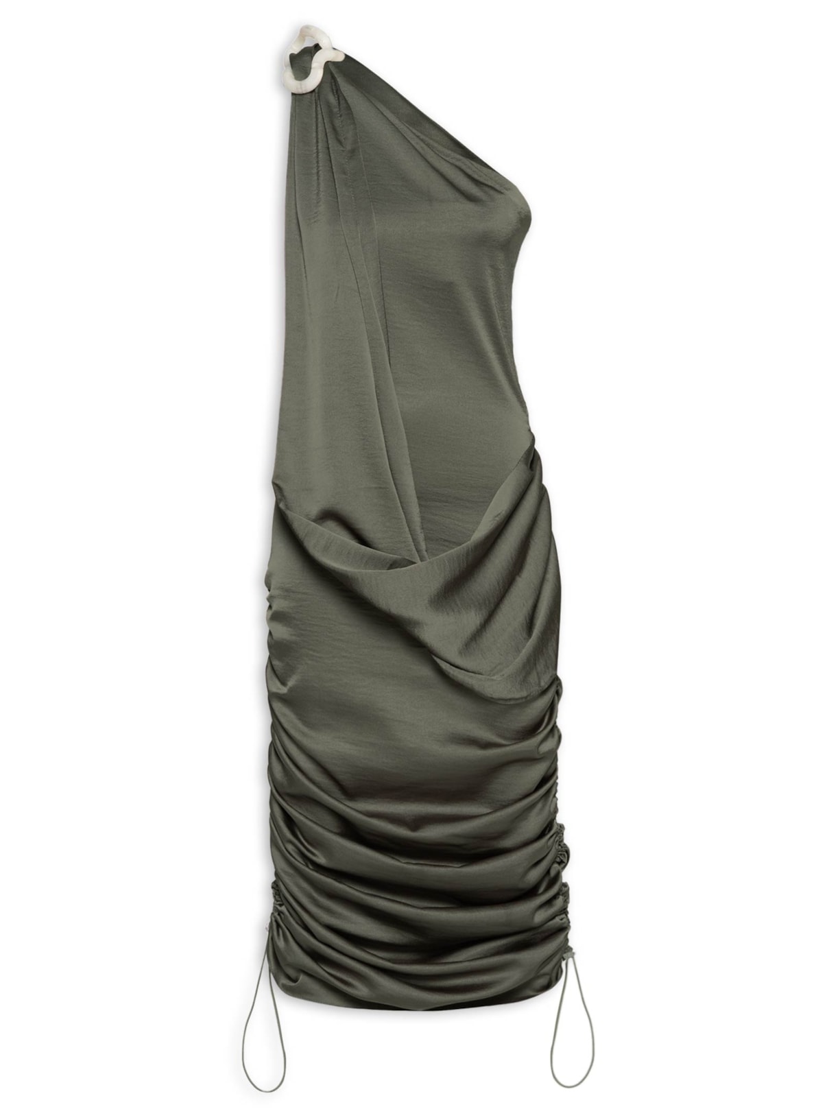 Vestido Modular Prateado Mateos Quadros
