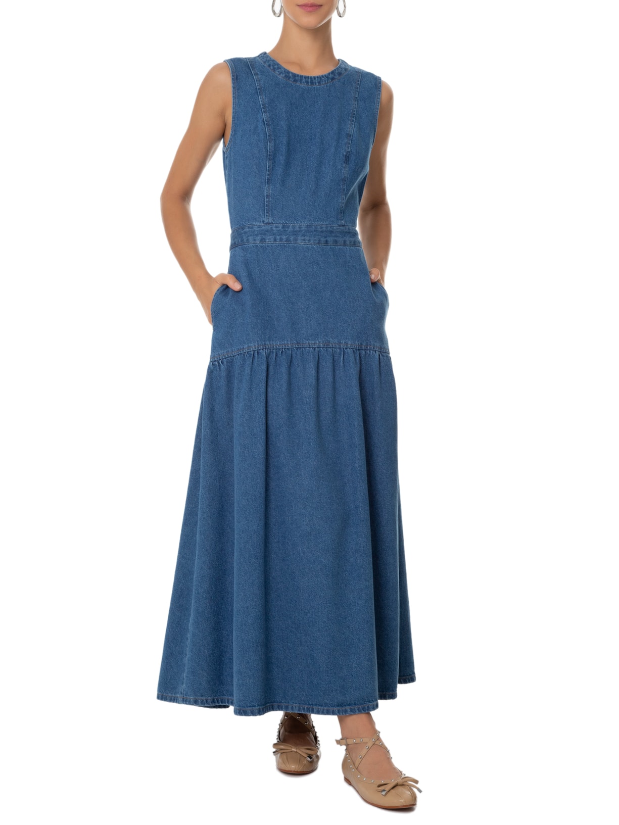 Vestido Mônica Azul Twenty Four Seven