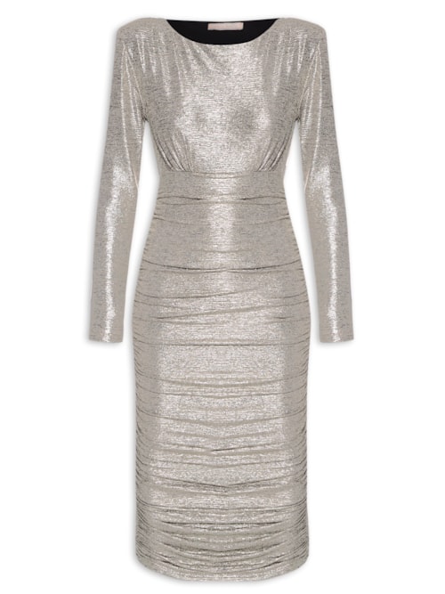 Vestido Morgan - Dourado