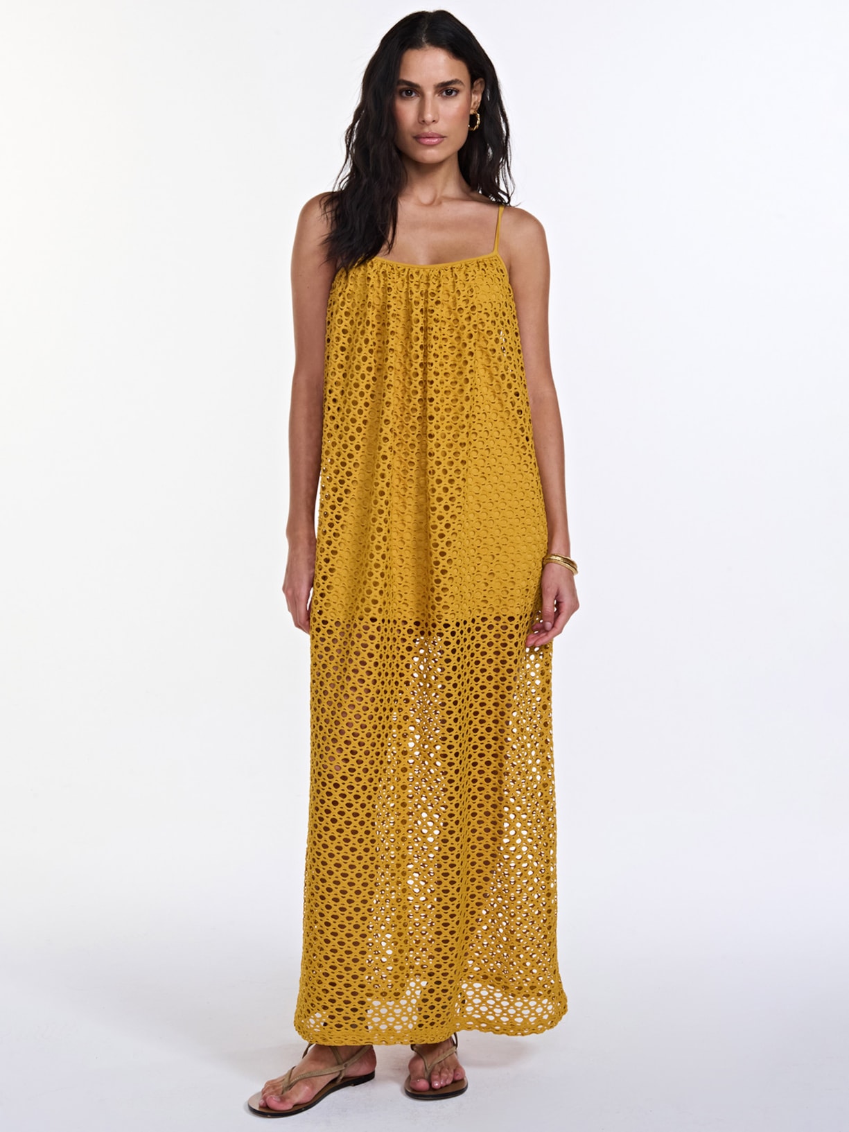 Vestido Morgana Amarelo Triya