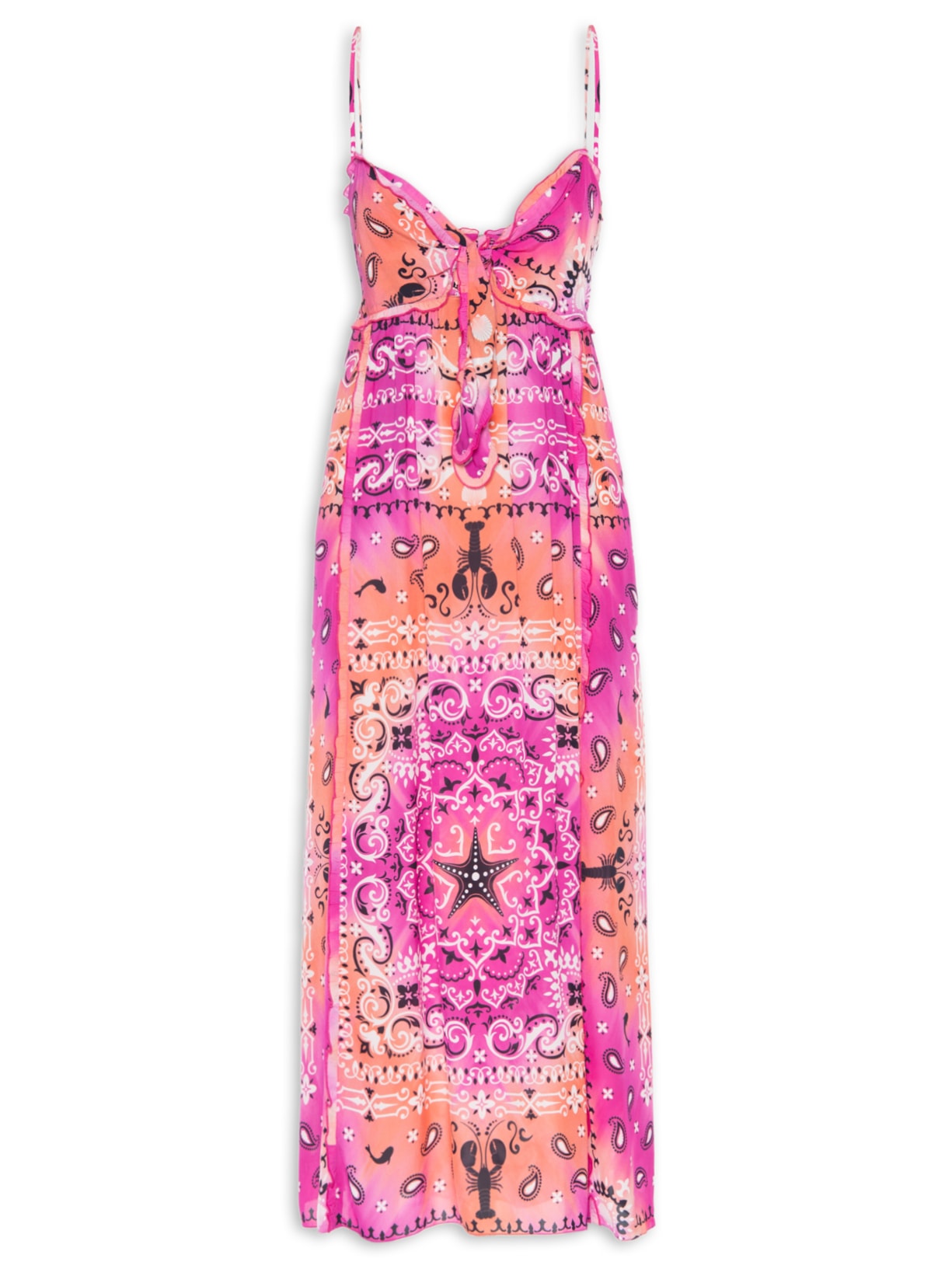 Vestido Mykonos - Rosa