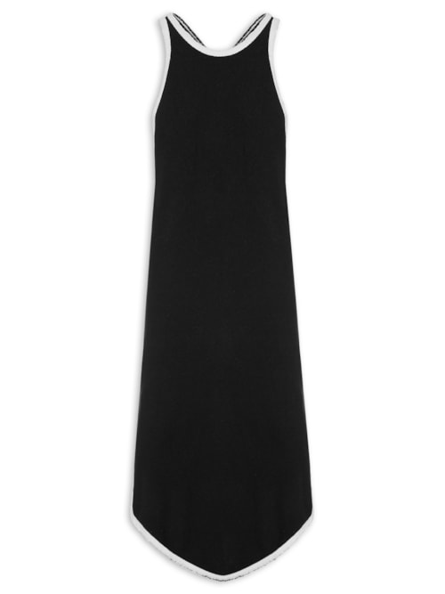 Vestido Nadador Viés - Preto