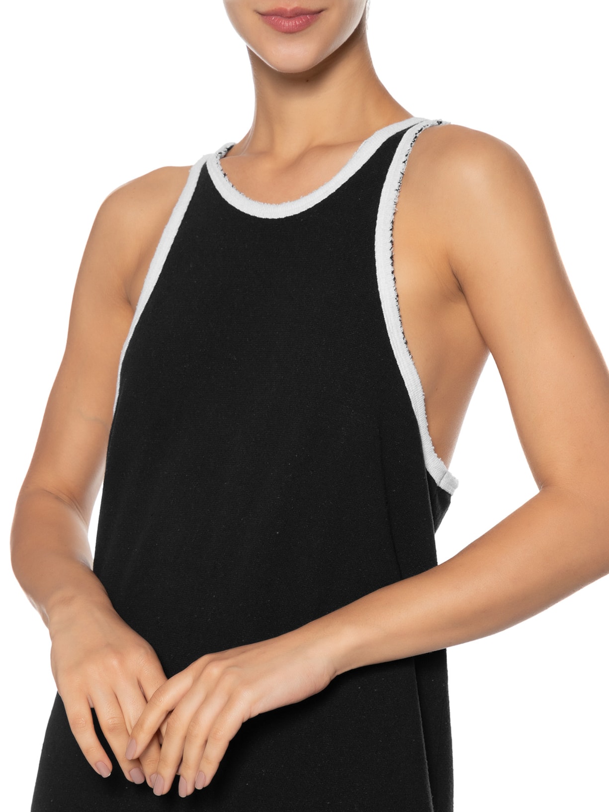 Vestido Nadador Viés Preto Osklen