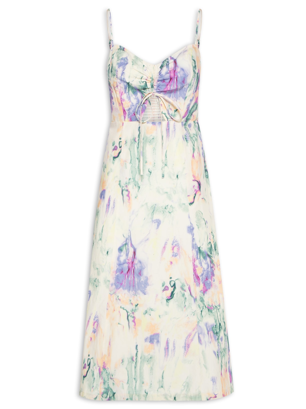 Vestido Nadira Cutout - Bege