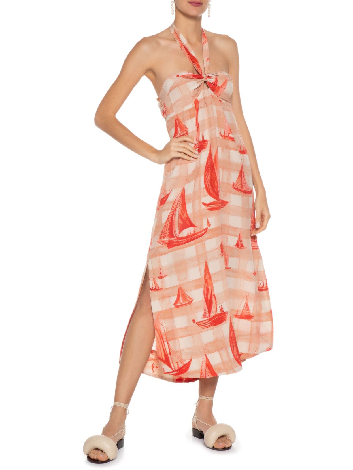 Vestido Naira Vermelho Le Soleil D'été