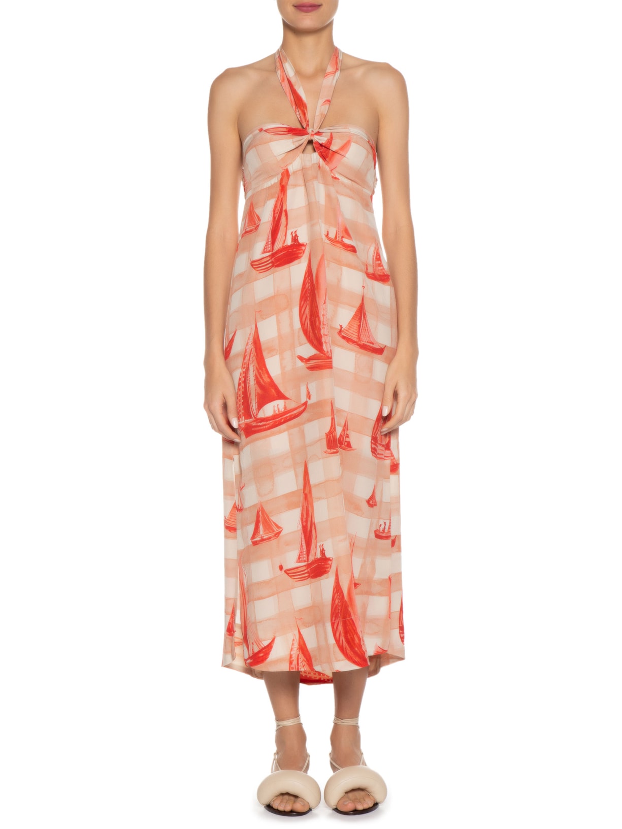 Vestido Naira Vermelho Le Soleil D'été