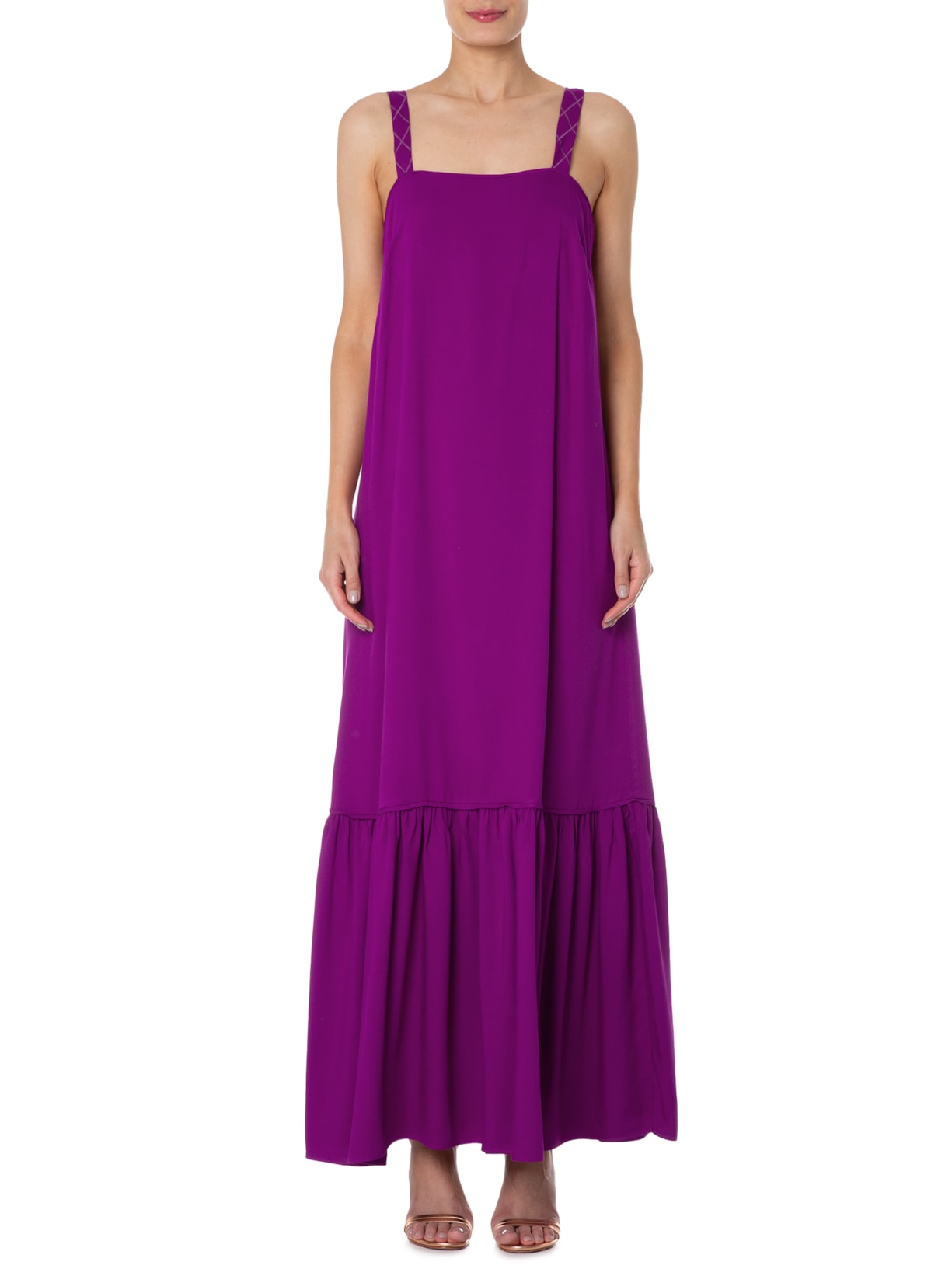 Vestido Najla Roxo Oasis