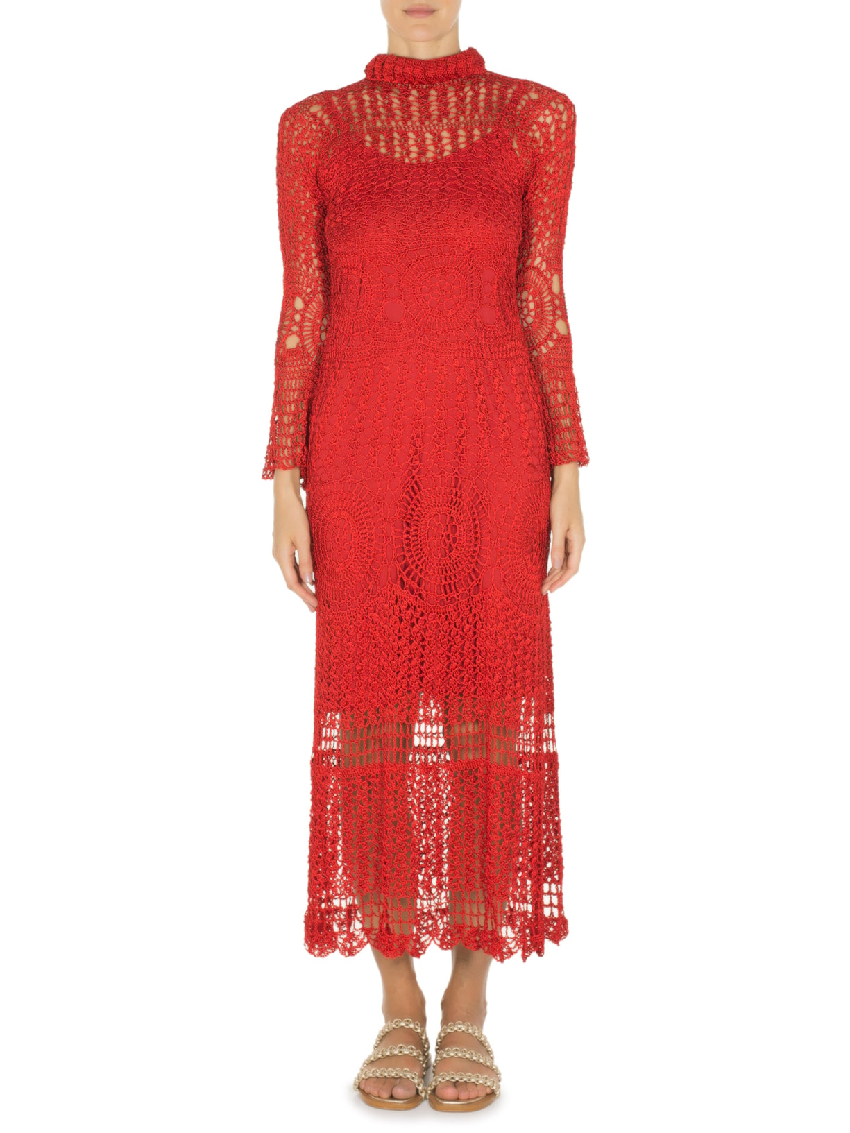 Vestido Naomi Vermelho Andrea Almeida