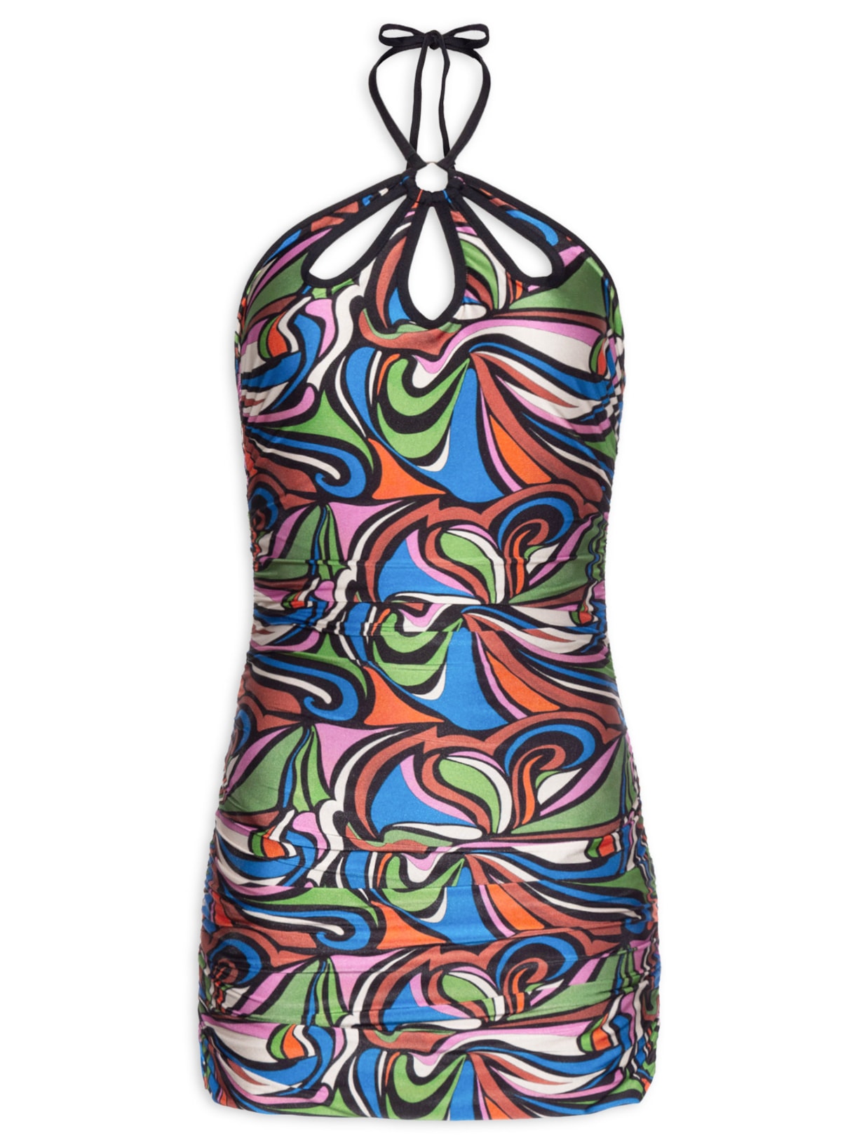 Vestido Natália - Marrom