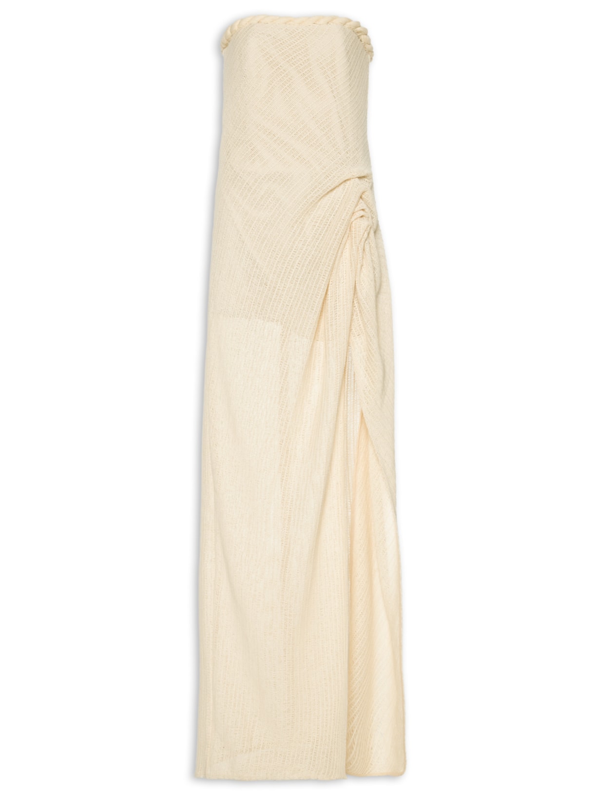 Vestido Náutico Bege Aluf