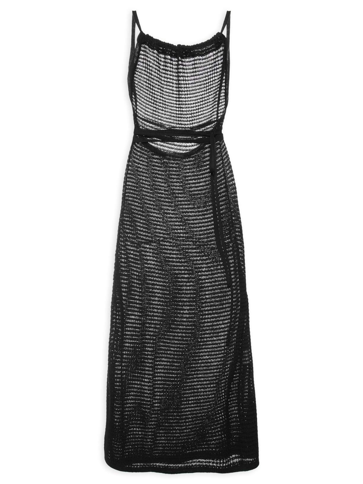 Vestido Nicole Tricot Preto Triya