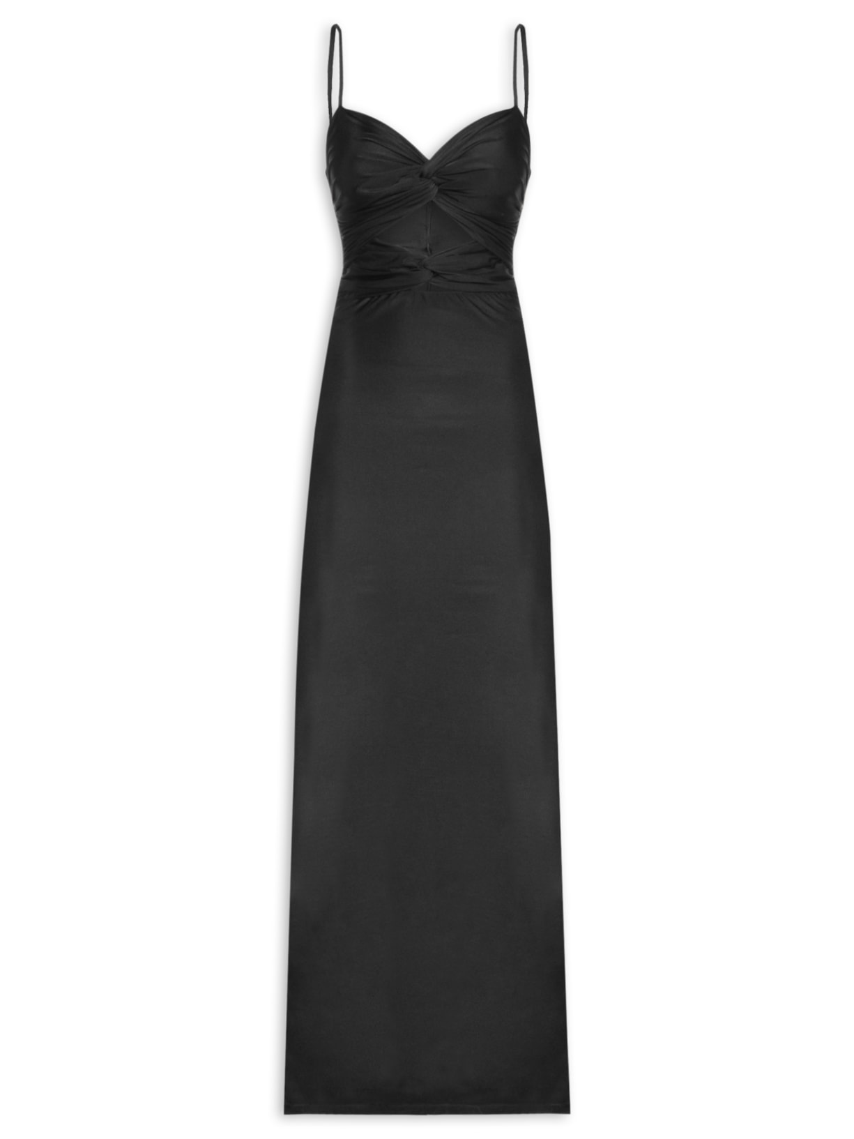 Vestido Ninna Preto Carol Bassi