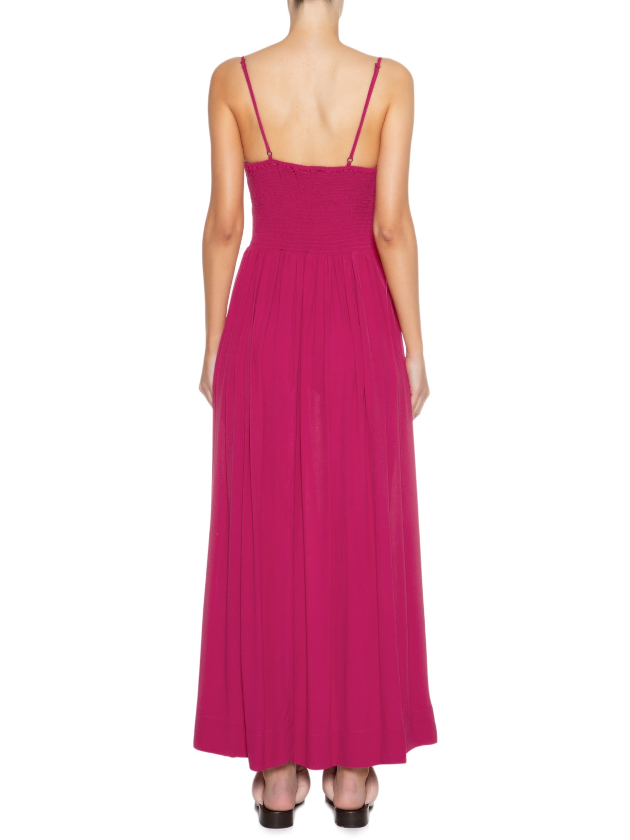 Vestido Nó Frente Rosa Farm