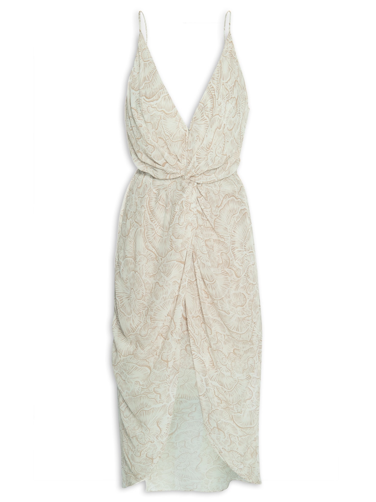 Vestido No Joy Mushroom - Bege