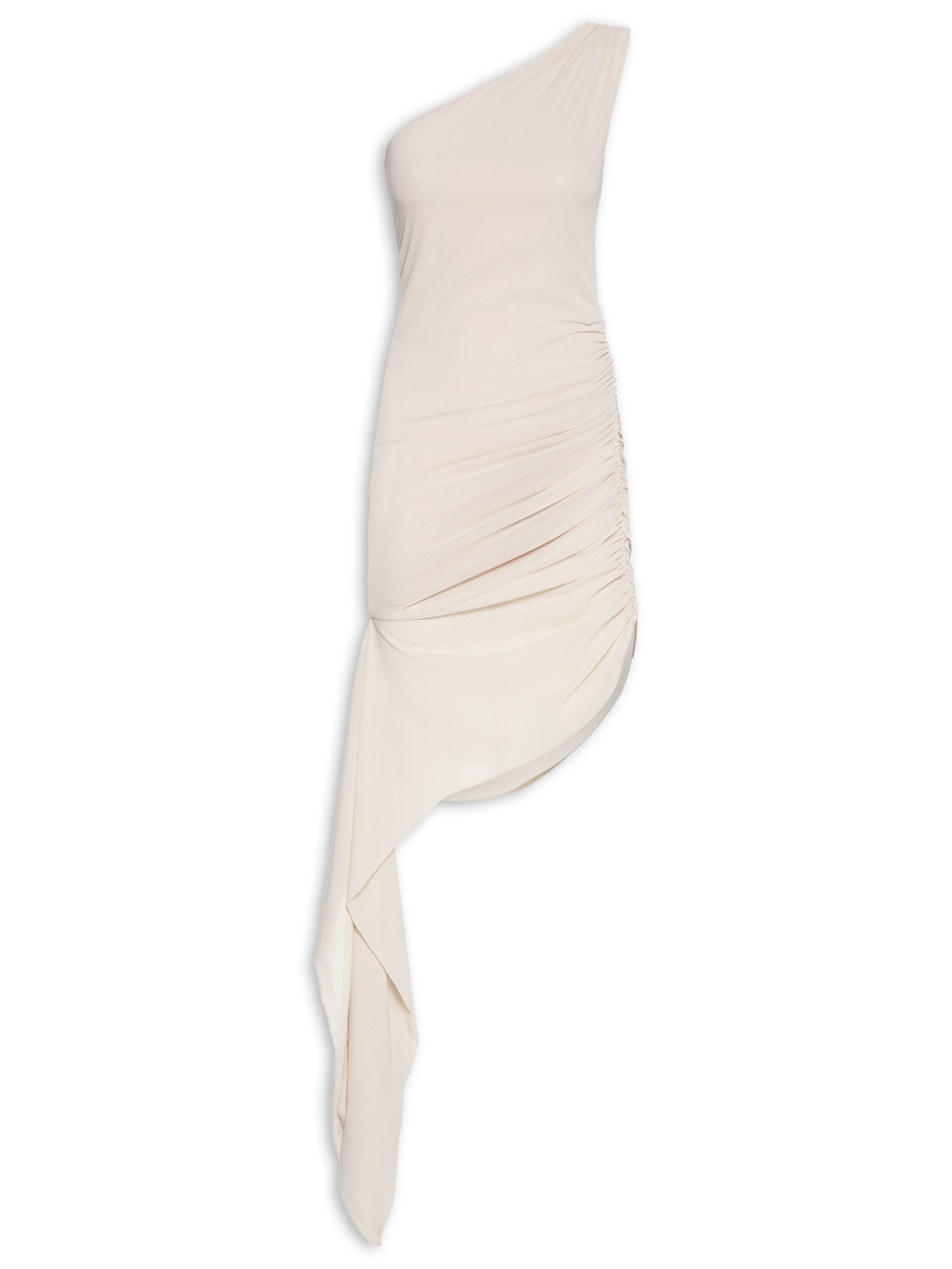 Vestido Nó Marfim - Bege