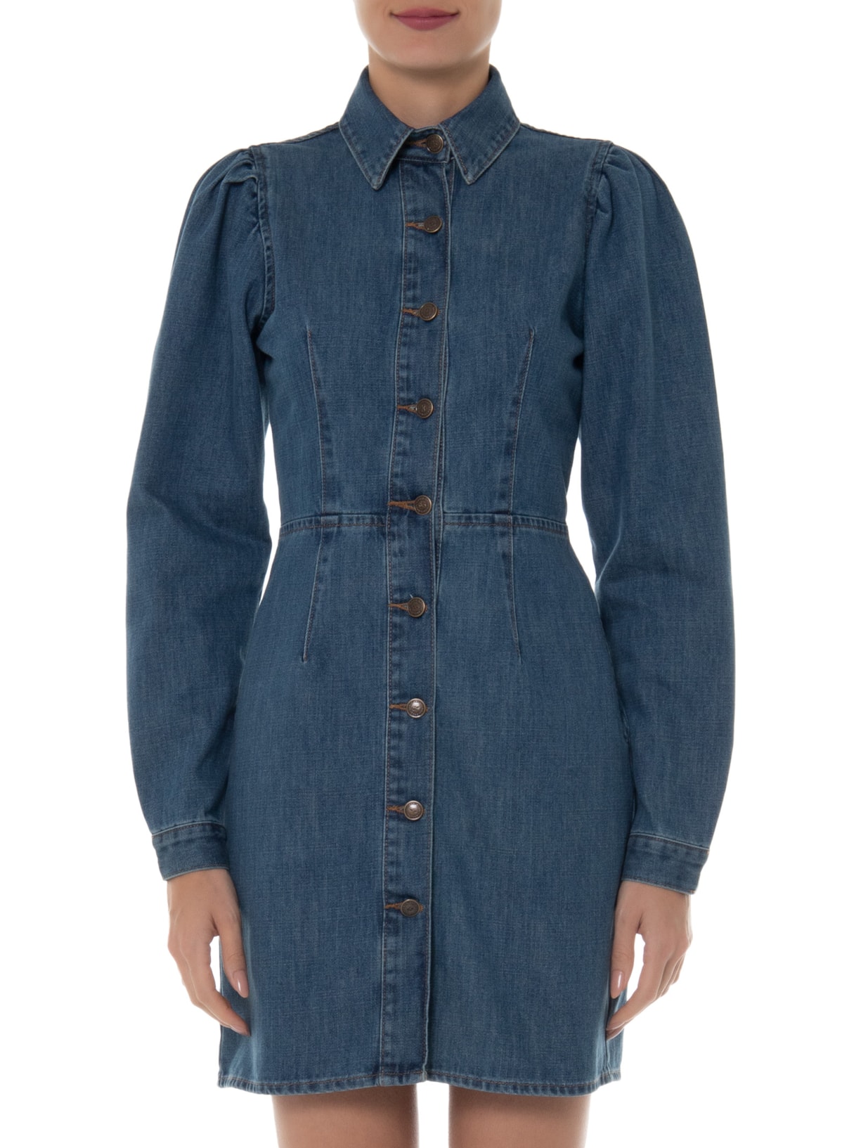 Vestido Noemie Azul Carol Bassi